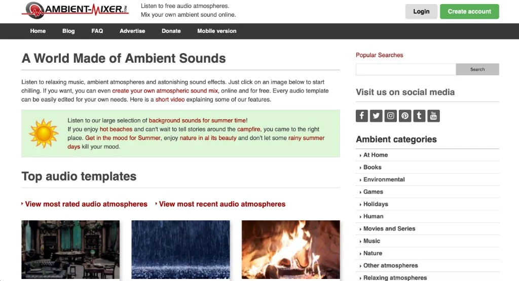 Ambient Mixer