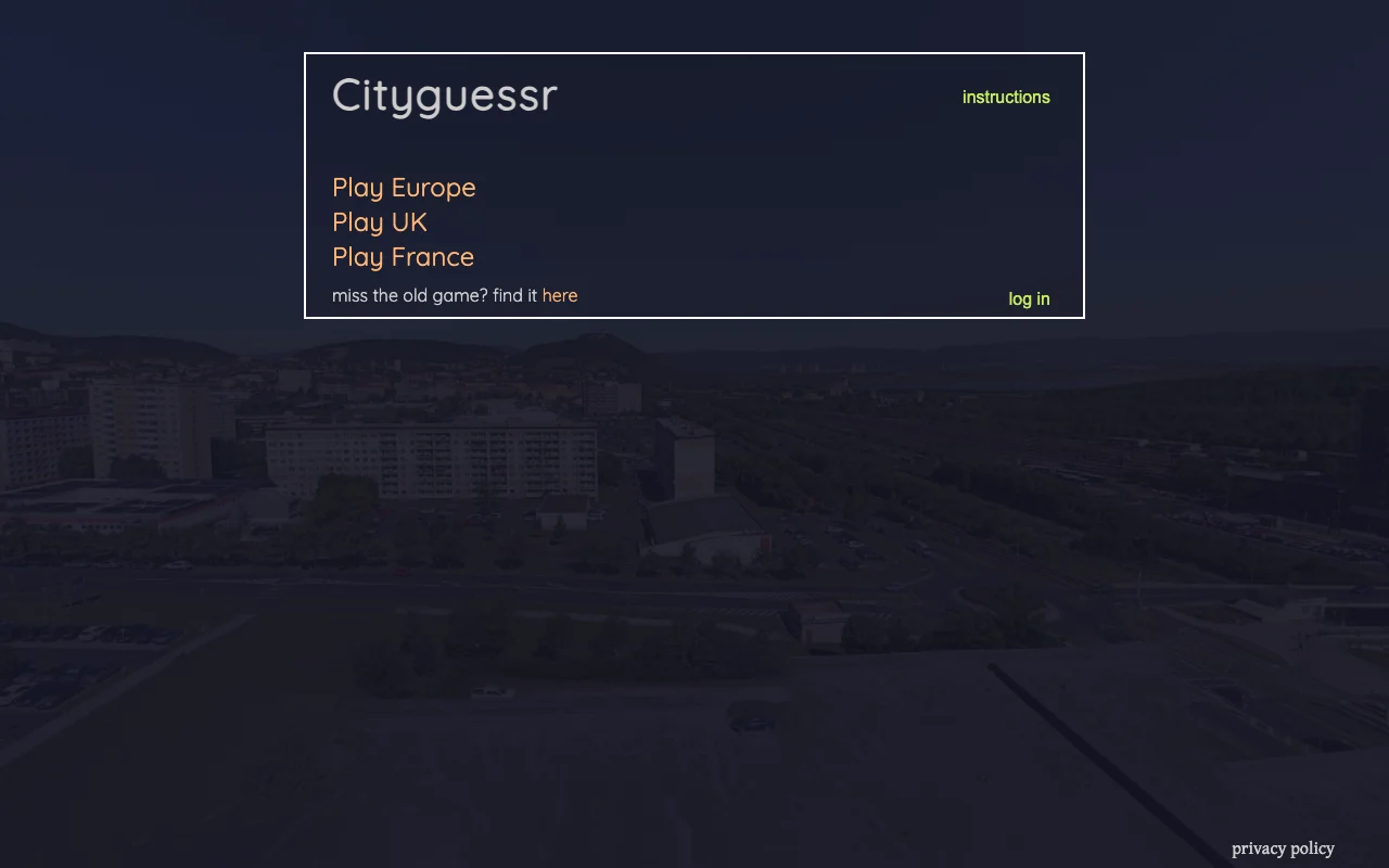 CityGuessr