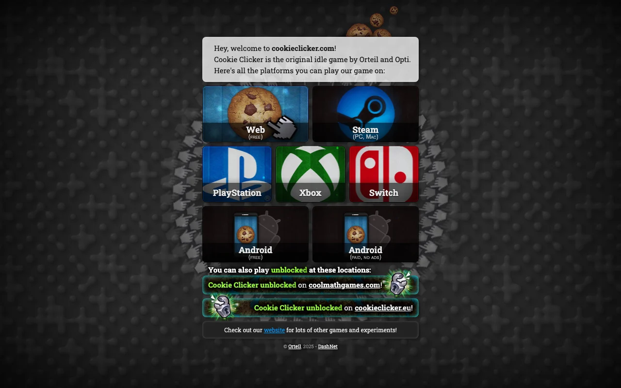 Cookie Clicker