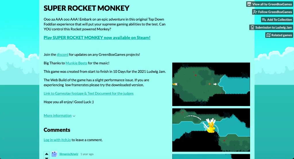 Super Rocket Monkey