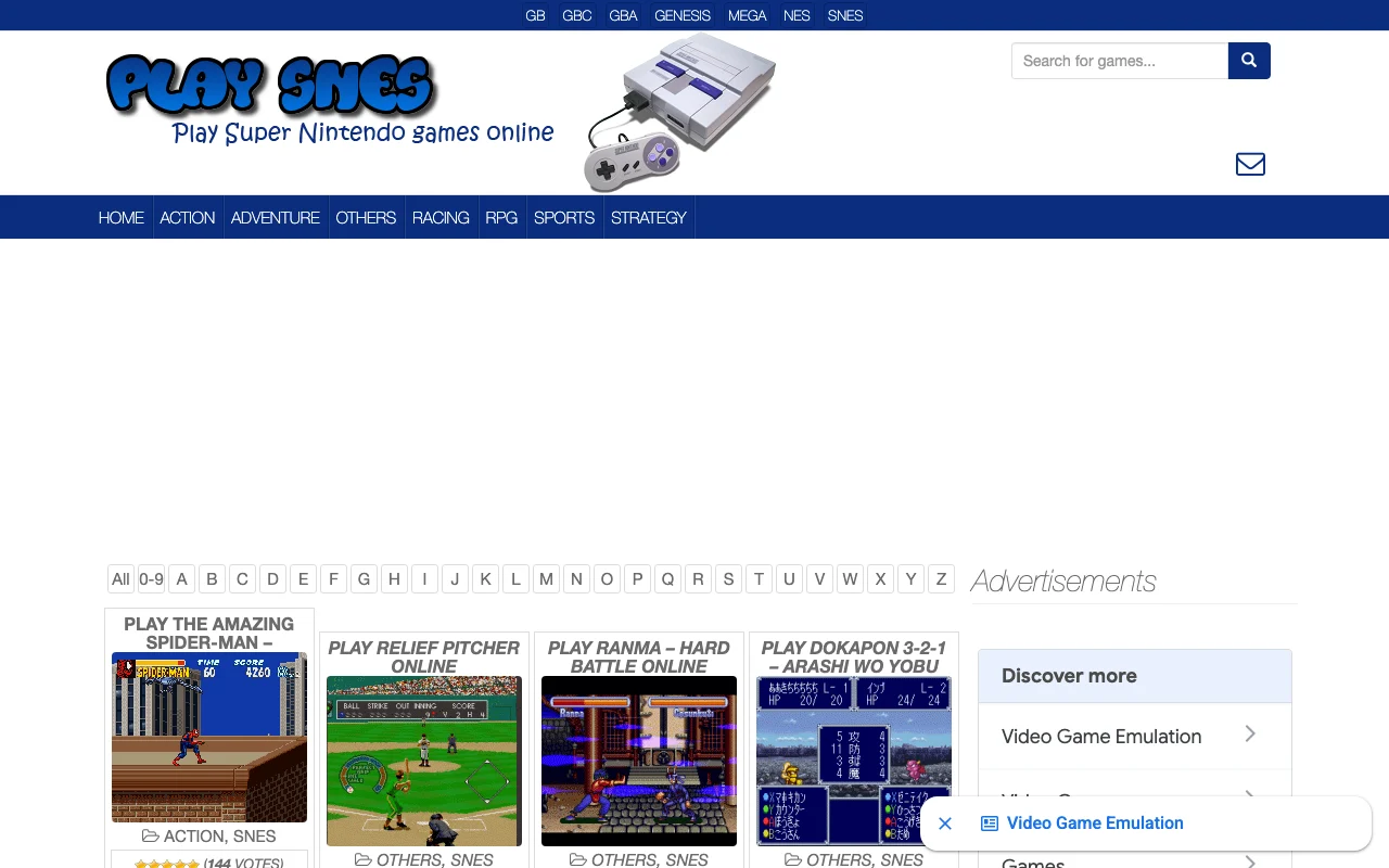 Play SNES Online