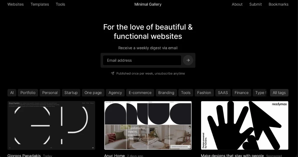 Minimal Gallery