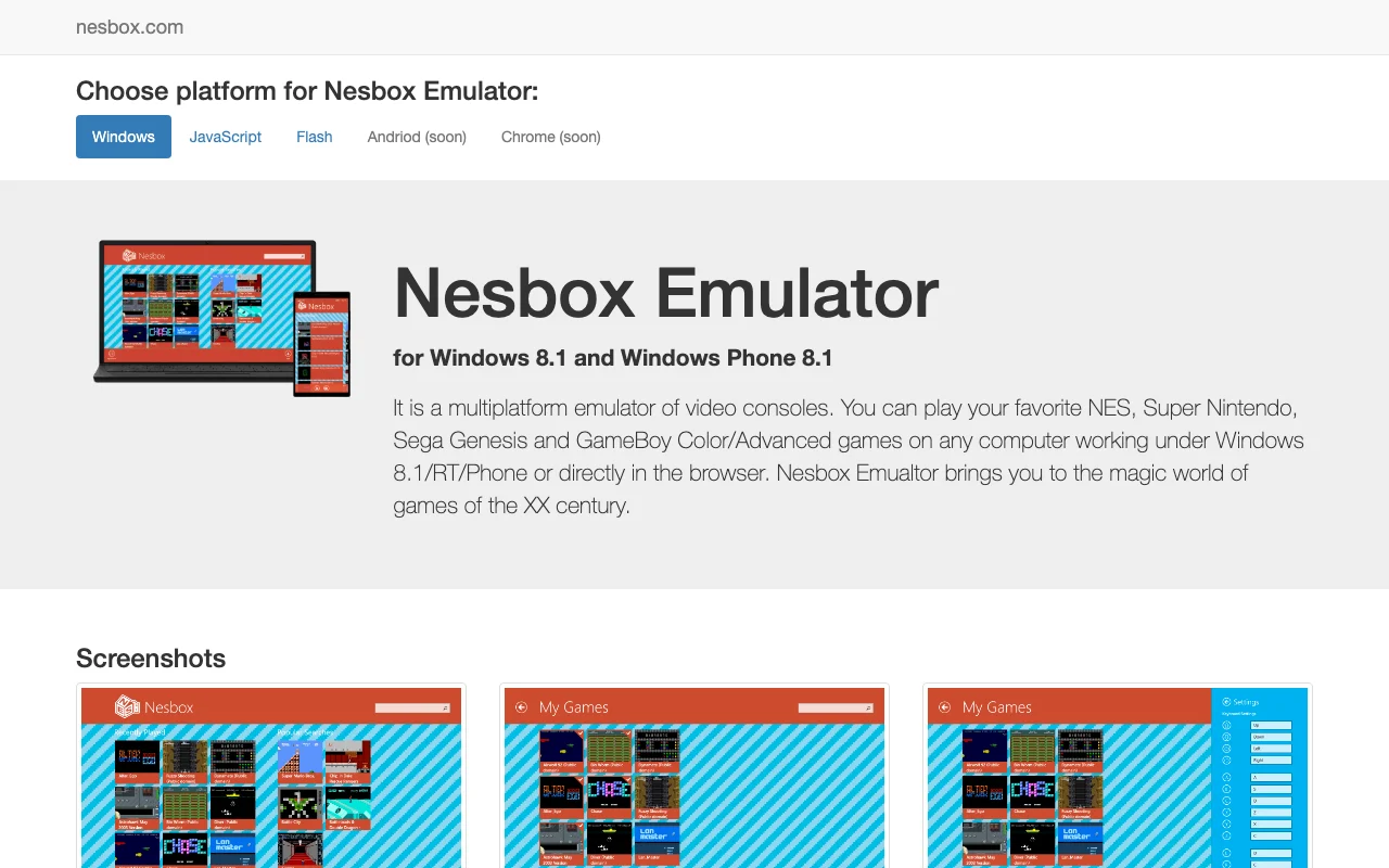 Nesbox Emulator