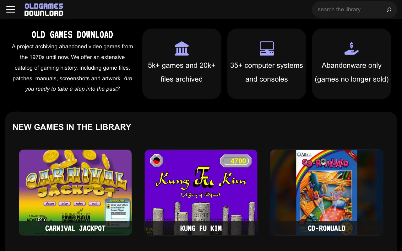 Old Games Download
