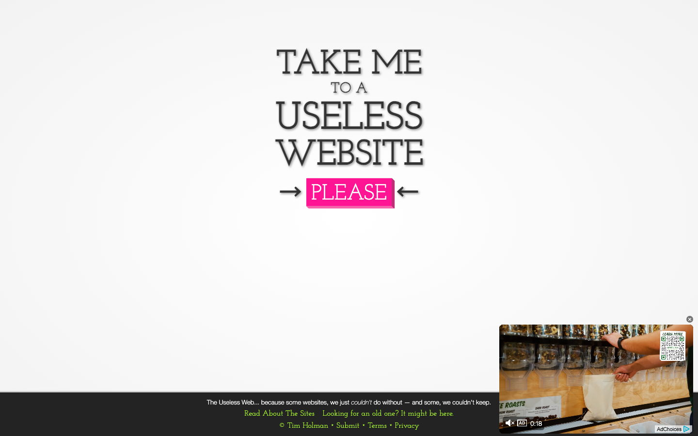 The Useless Web
