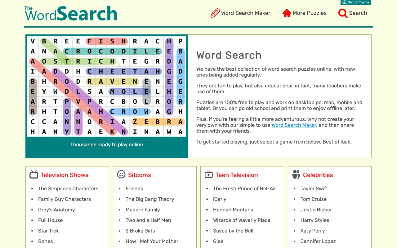 The Word Search