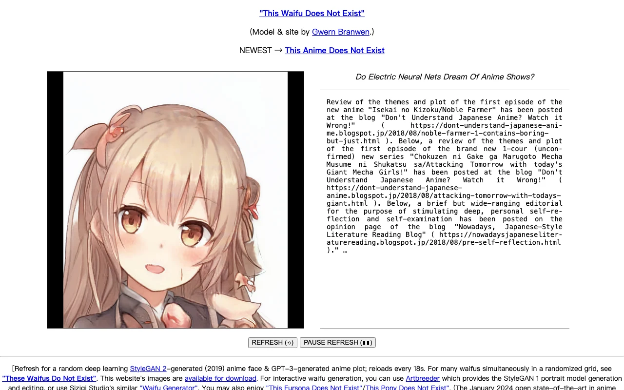 This Waifu Does Not Exist