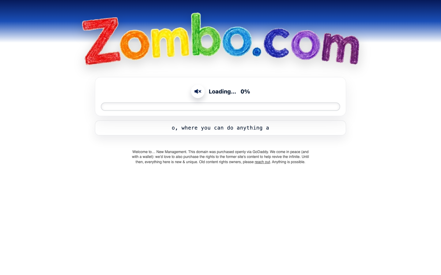 Zombo.com